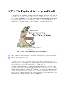 The Physics of the Large and Small