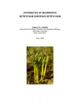 systematics of moonworts botrychium subgenus