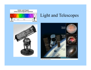Light and Telescopes