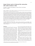 Steeper biomass spectra of demersal fish