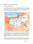 Section 3. Watershed Characteristics