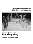 the king stag - University Musical Society