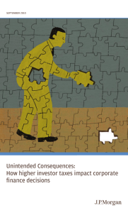 Unintended Consequences: How higher investor taxes