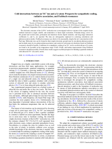 Cold interactions between an Yb ion and a Li atom