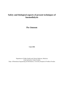 Safety and biological aspects of present