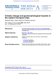 the eastern European Alps Climate change and geomorphological