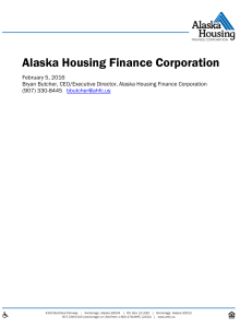 Alaska Housing Finance Corporation