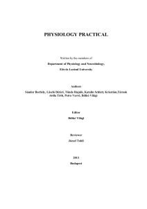 Textbook of Physiology Practicals