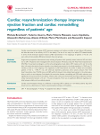 Cardiac resynchronization therapy improves ejection fraction and