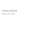 ANISH KAPOOR - Parkette Art