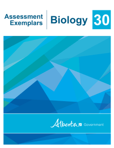 Biology - Alberta Education