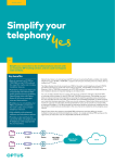 Simplify your telephony