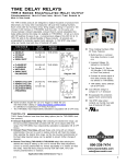 time delay relays