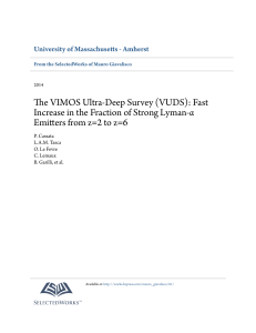 The VIMOS Ultra-Deep Survey (VUDS): Fast Increase in the Fraction