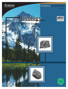Geology - Purdue Extension