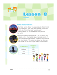 Lesson 8