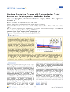Aluminum Borohydride Complex with