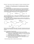 Oxidation of Cyclohexanol to Cyclohexanone Notes