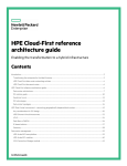 HPE Cloud-First reference architecture guide