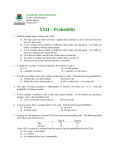 Probability - SLC Home Page