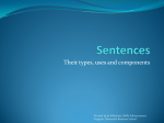 sentence