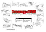 WWII chronology exercise