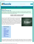 Physics Formulas List - Eastern Connecticut State University