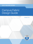 Campus Fabric Design Guide - CVD - October 2016