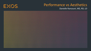 Performance vs Aesthetics