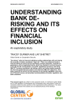 Understanding Bank De-Risking and its Effects on Financial Inclusion