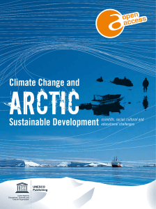Climate change and Arctic sustainable development
