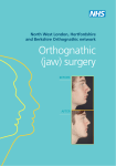 Orthognathic (jaw) surgery information