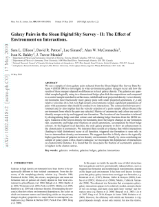 Galaxy Pairs in the Sloan Digital Sky Survey