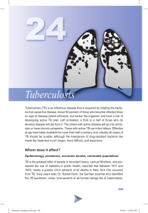Tuberculosis - American Thoracic Society