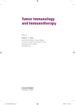 Tumor Immunology and Immunotherapy