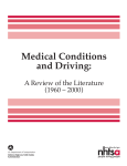 Medical Conditions and Driving
