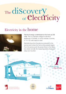 Electricity in the home