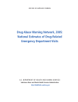 Drug Abuse Warning Network, 2005: National