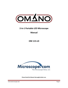 OM115LD Manual