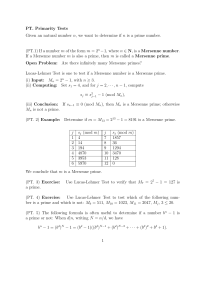 PT.1 - WVU Math Department