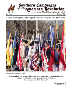 Vol. 3 No. 2 - Southern Campaigns of the American Revolution