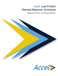 Low Friction Thermal Nitanium® Archwires