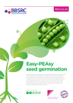 Easy-PEAsy seed germination