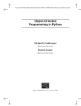 Object-Oriented Programming in Python