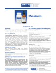 Melatonin - Pure Encapsulations
