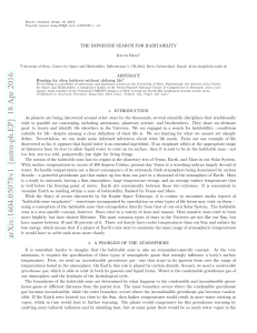 The Imprecise Search for Habitability