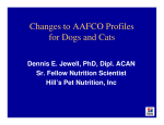 Changes to AAFCO Profiles for Dogs and Cats