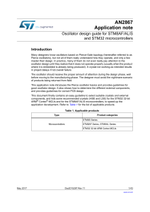 AN2867 - STMicroelectronics