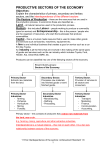 INTERDEPENDENCE OF THE SECTORS (THE CIRCULAR FLOW