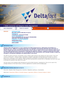 Delta scenarios and Adaptive Delta Management - Deltaproof